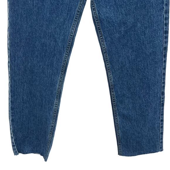 Re/Done High Rise Stove Pipe Denim Jeans Zip Fly Pockets Size 28 Retro Stretch - Picture 12 of 12